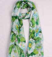 Alice & Lily printed  scarf floral blue Style:SC/4746BLU